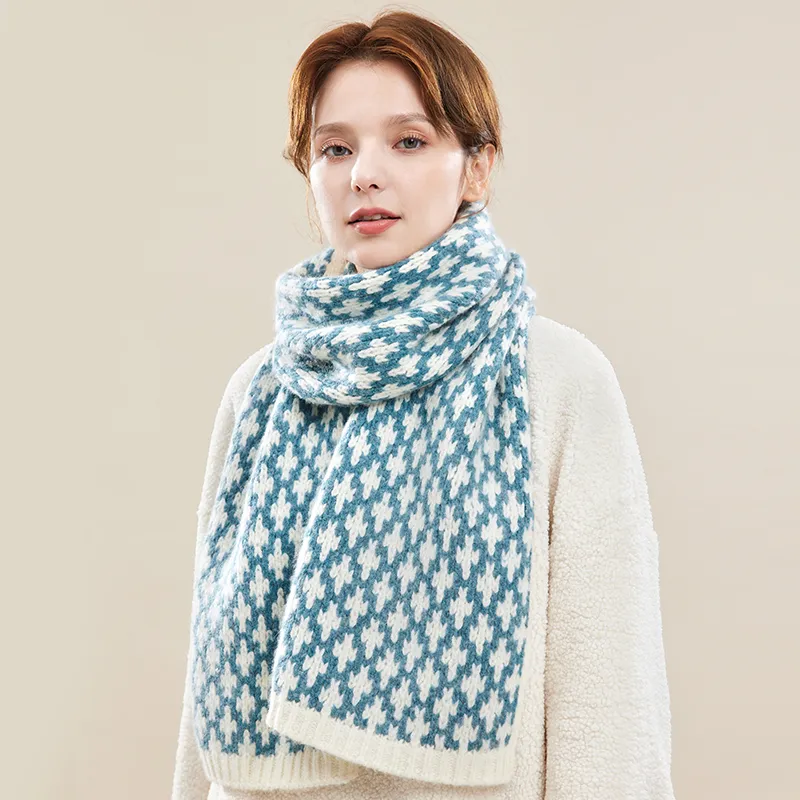 Wensli X JIUMU Knit Scarves Women's-5