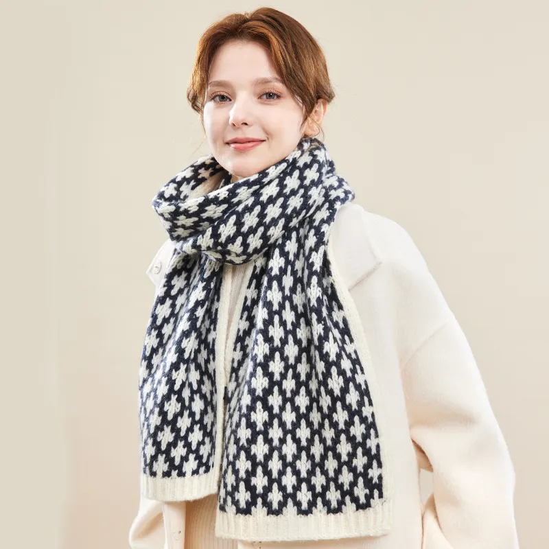Wensli X JIUMU Knit Scarves Women's-2