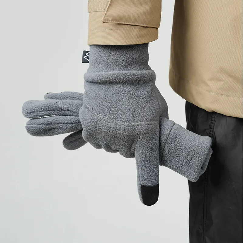 JIUMU Knit Gloves Men-5