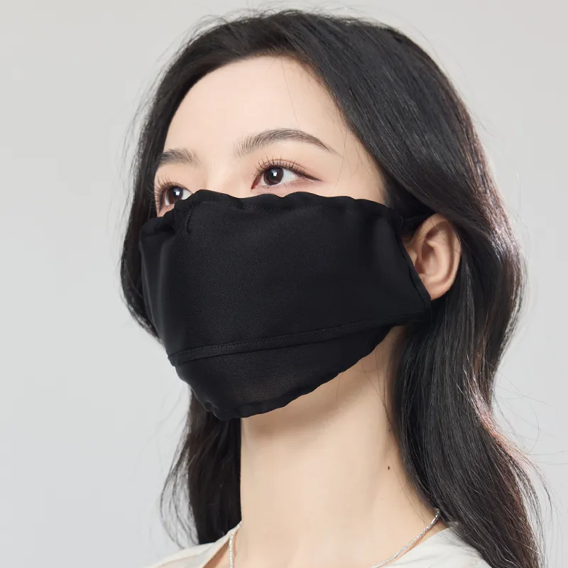 JIUMU Mulberry Silk Face Masks Women's-2