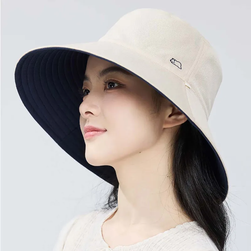 JIUMU Polyester Sun Protection Hats Women's-2