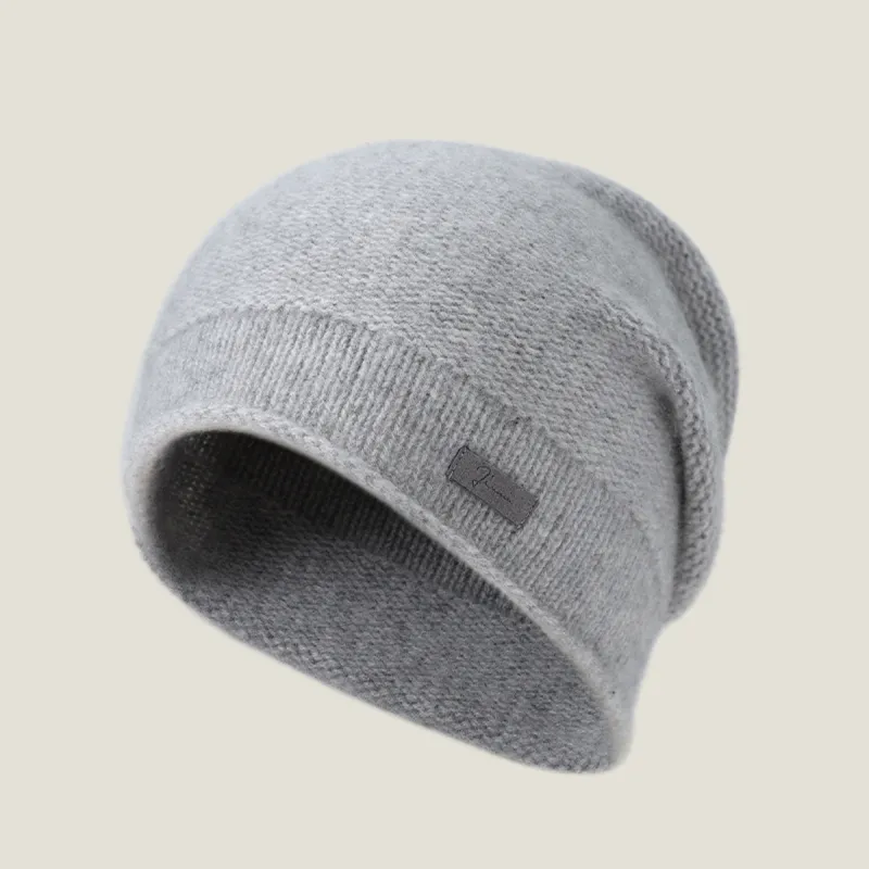 JIUMU Pure Cashmere Beanies Men's-1