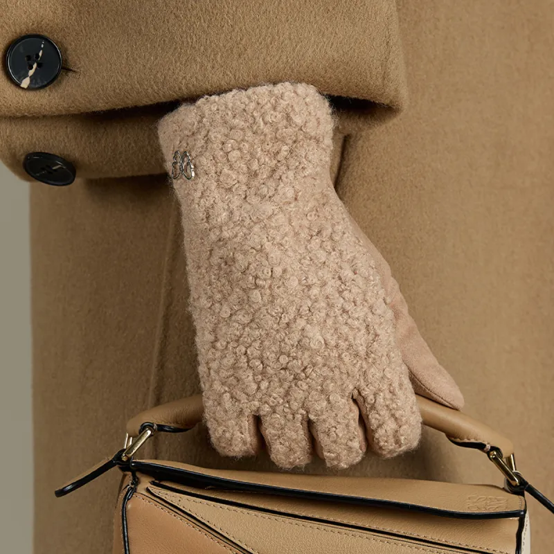 JIUMU Polyester Warm Gloves Women's-5