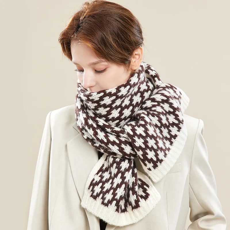 Wensli X JIUMU Knit Scarves Women's-10