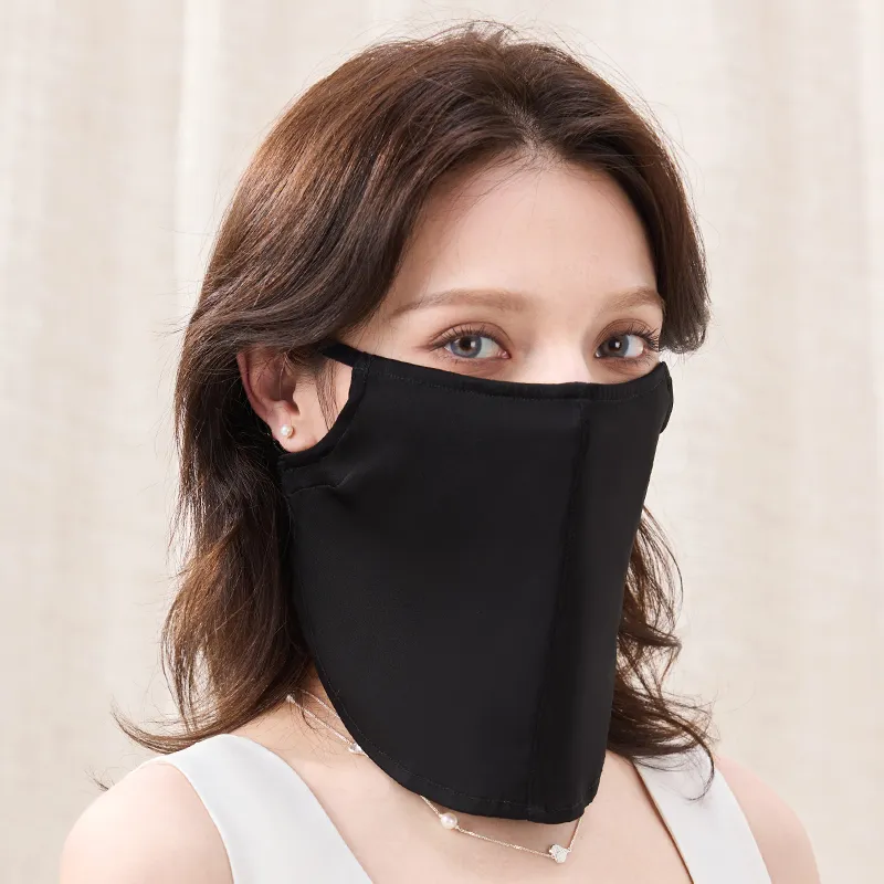 JIUMU Mulberry Silk Sun Protection Masks Women's-6