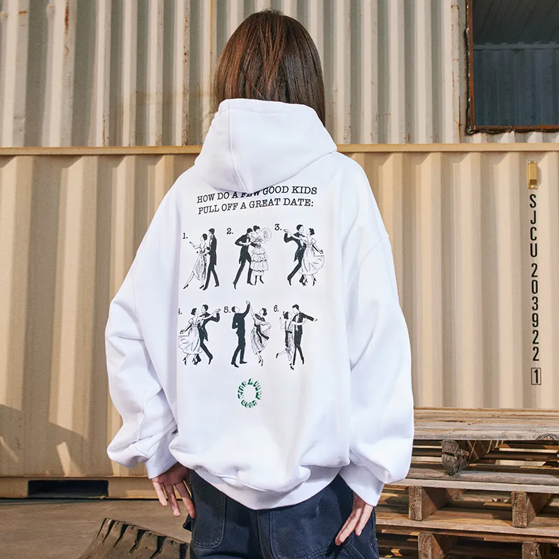 AFGK Sweatshirts Unisex White-4