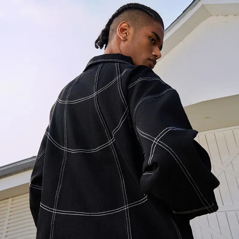 AFGK Denim Jackets Unisex Black-6
