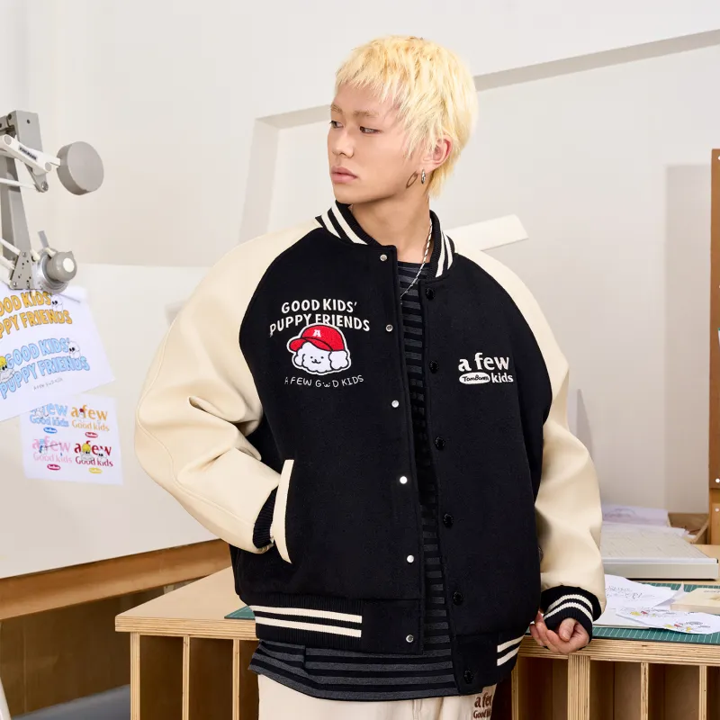 AFGK Tombonia Collaboration Baseball Jacket Unisex-3