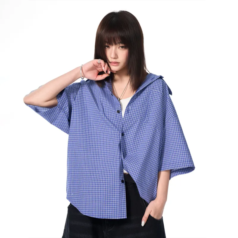 AFGK SS25 Shirts Unisex Blue White-2