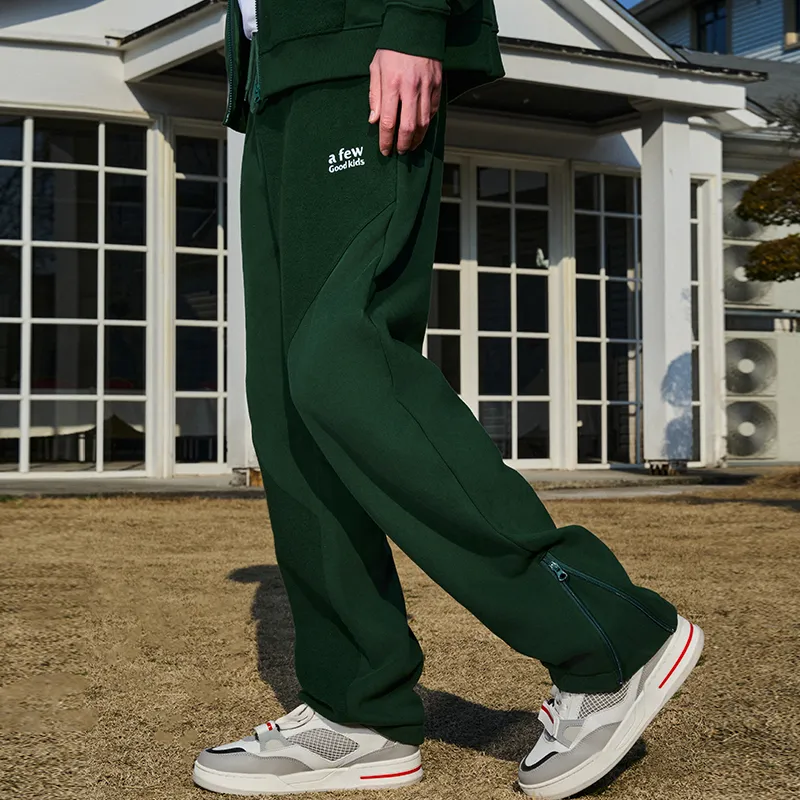 AFGK Casual Pants Unisex Green-2
