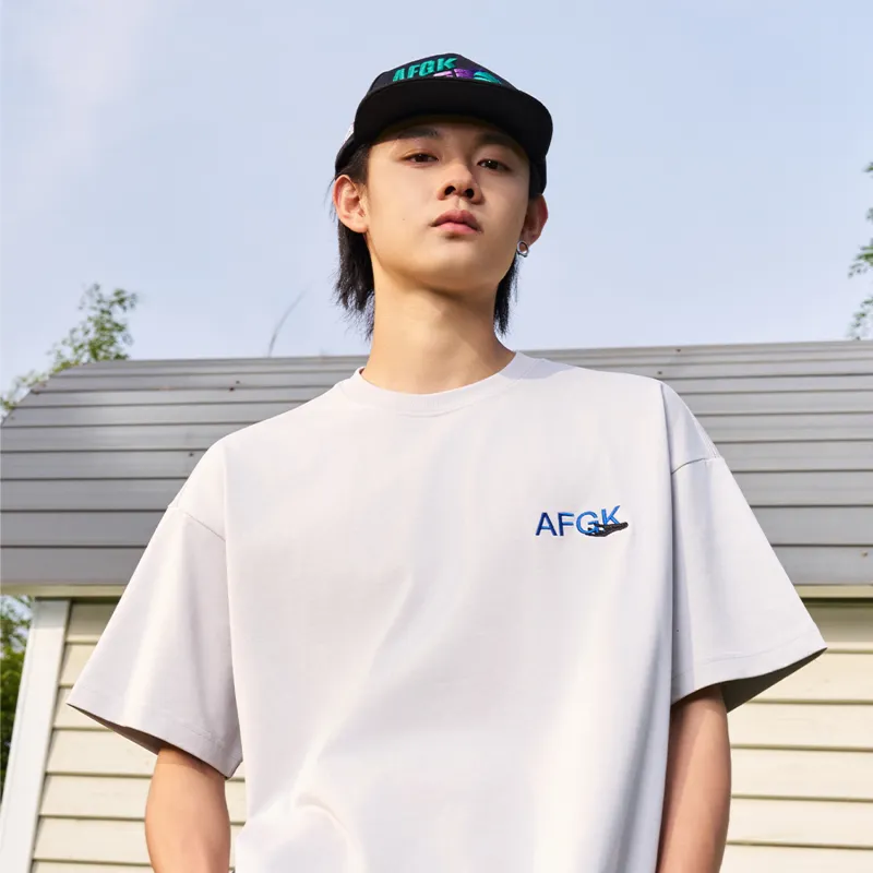 AFGK Half Sleeve Casual T Shirt Unisex-7