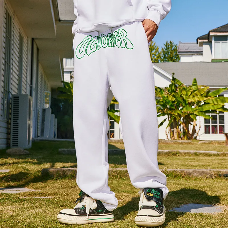 AFGK Sweatpants Unisex Black/White-8