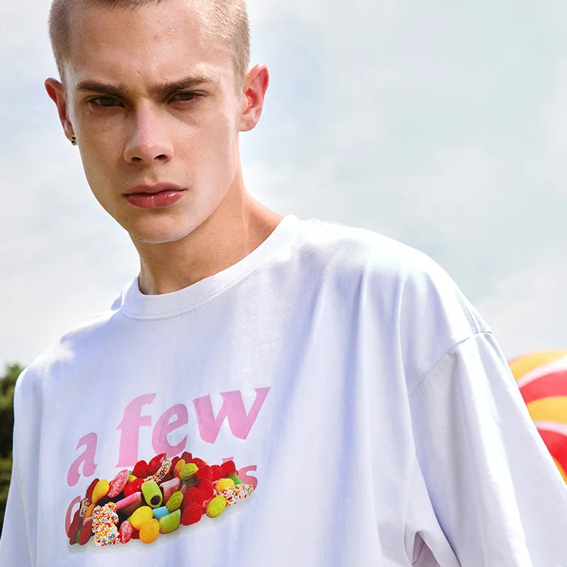 AFGK T Shirts Unisex White-3