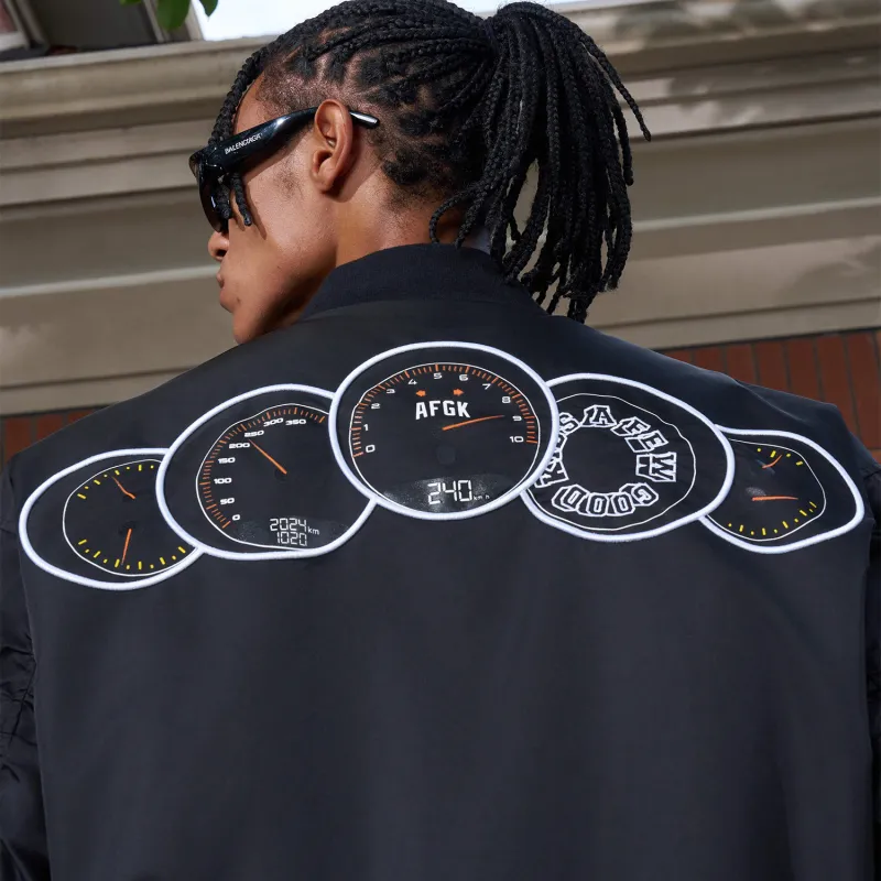 AFGK FW24 Jackets Coats Unisex Black-5