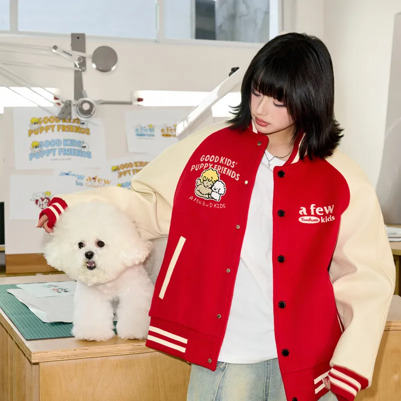 AFGK Tombonia Collaboration Baseball Jacket Unisex-8