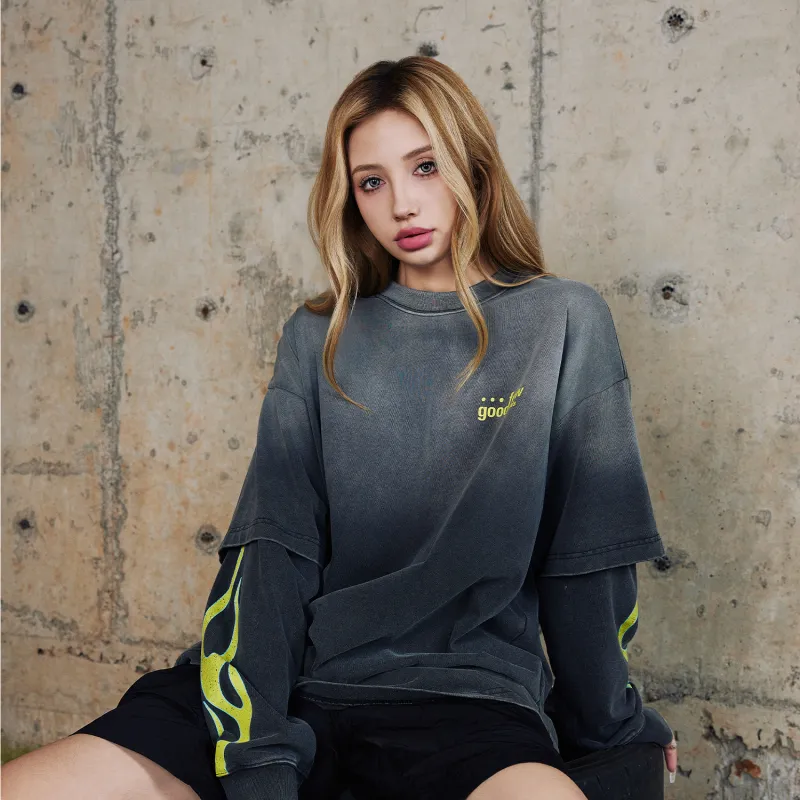 AFGK Long Sleeved T Shirt Unisex-2