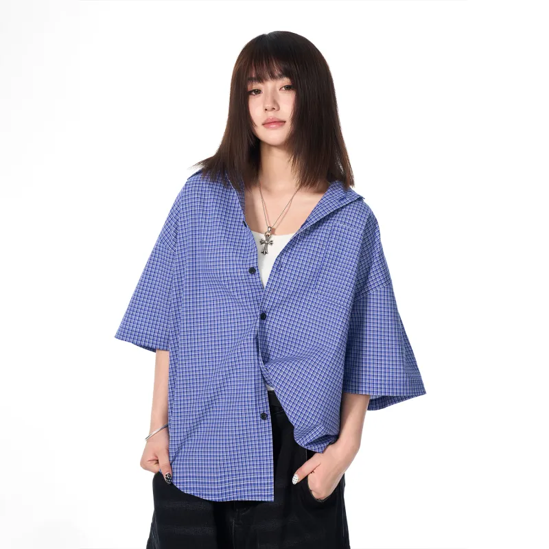 AFGK SS25 Shirts Unisex Blue White-4