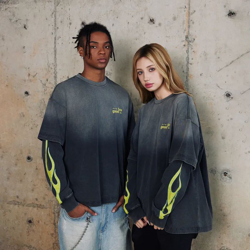 AFGK Long Sleeved T Shirt Unisex-3