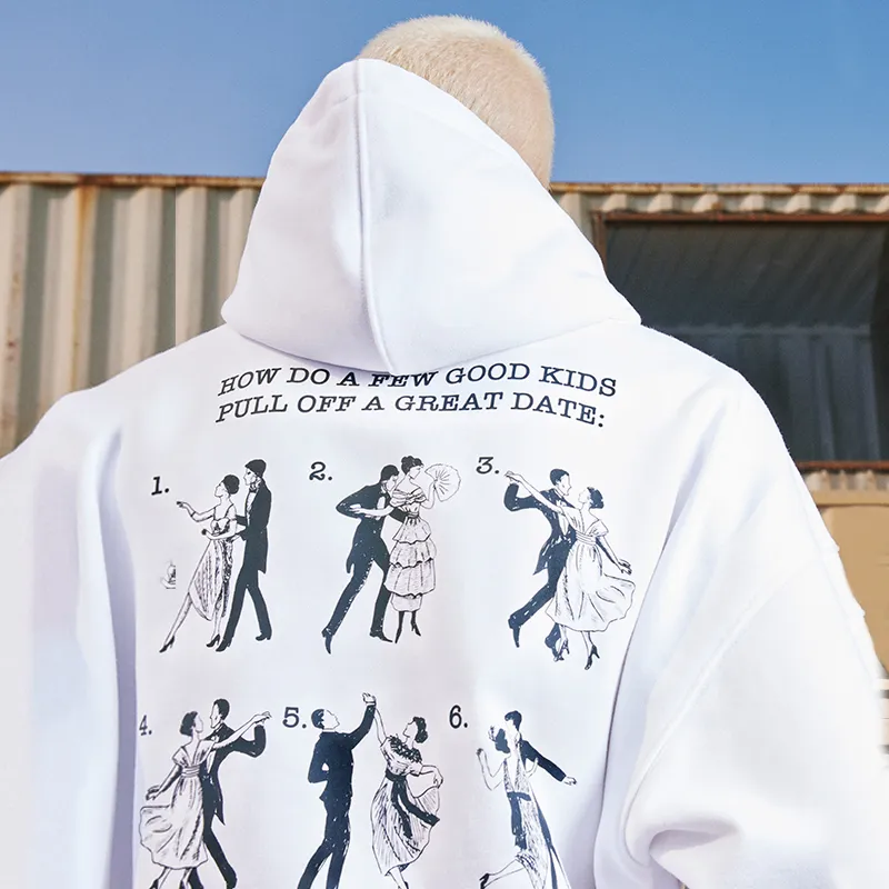 AFGK Sweatshirts Unisex White-2