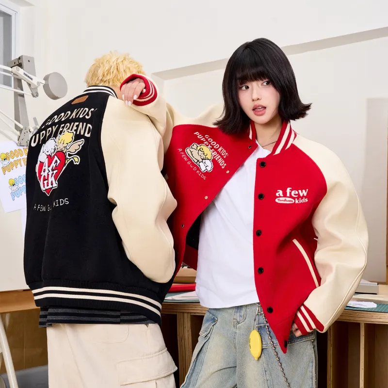 AFGK Tombonia Collaboration Baseball Jacket Unisex-4