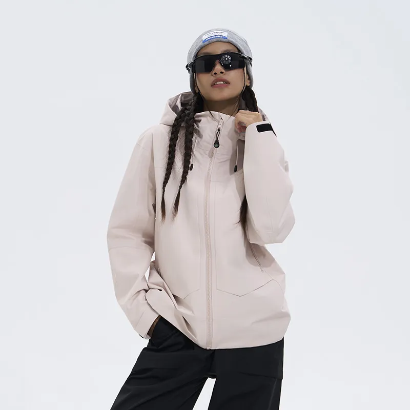 BODACHEL Waterproof And Windproof To Keep Warm Windbreaker Jacket Women's-3