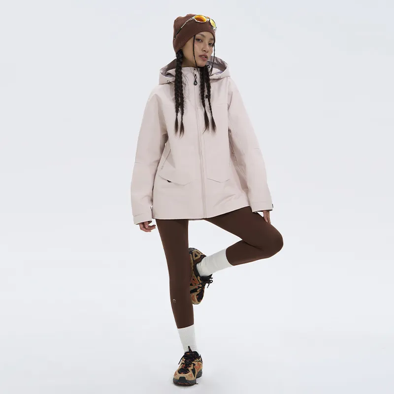 BODACHEL Waterproof And Windproof To Keep Warm Windbreaker Jacket Women's-2