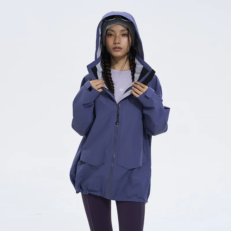 BODACHEL Waterproof And Windproof To Keep Warm Windbreaker Jacket Women's-15
