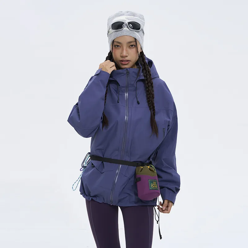 BODACHEL Waterproof And Windproof To Keep Warm Windbreaker Jacket Women's-12