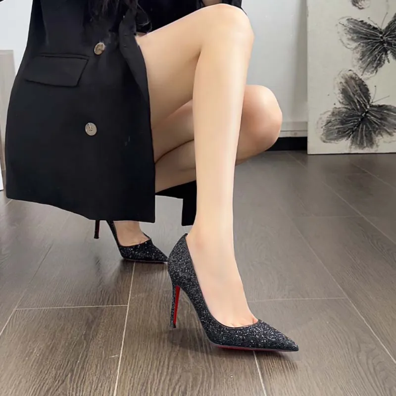 Be Good High Heels Women's Black Gift Box Set-10