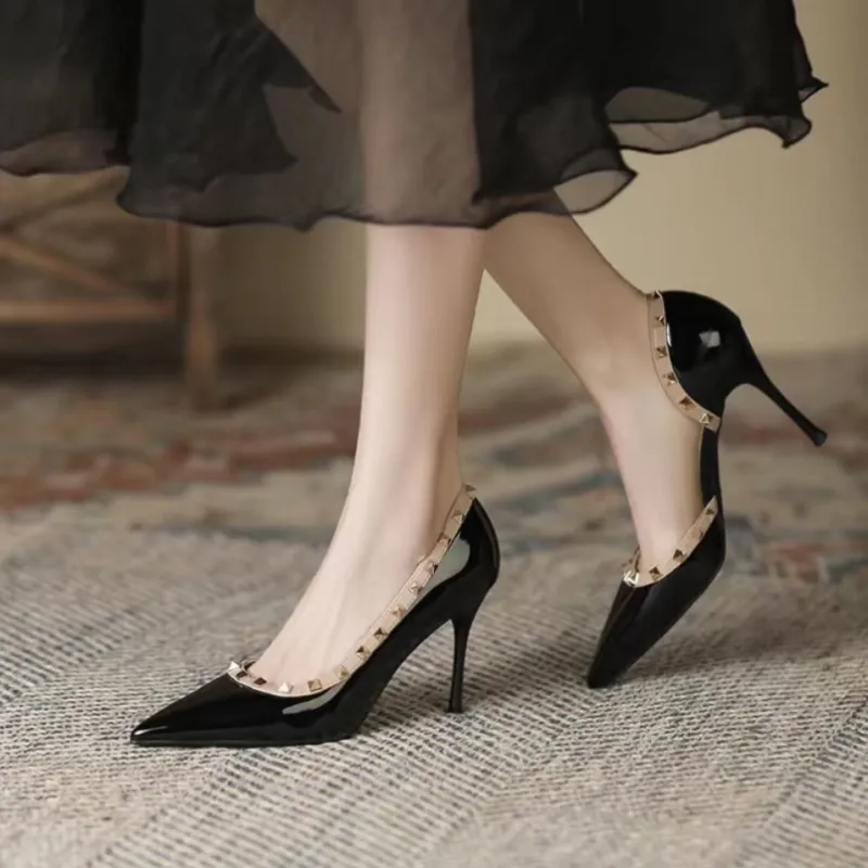 Be Good Slim Heel High Heels 10cm Women's-2