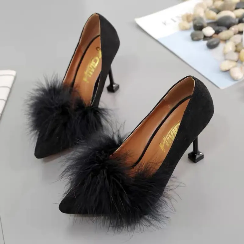 Be Good Slim Heel High Heels Women's-3