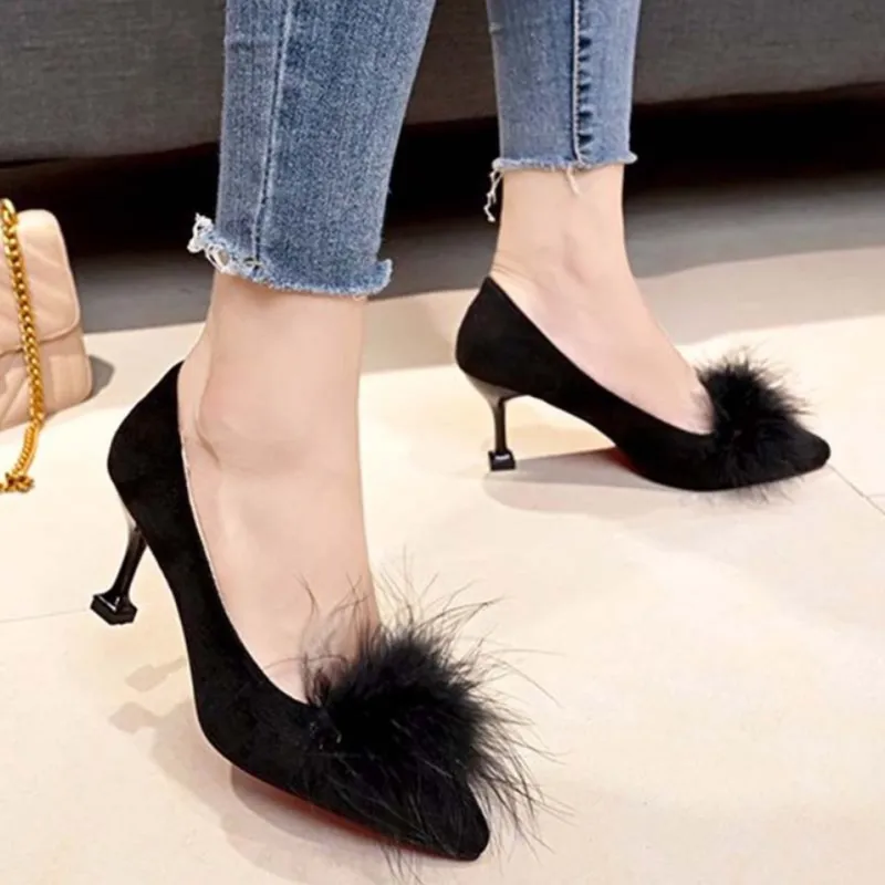 Be Good Slim Heel High Heels Women's-2