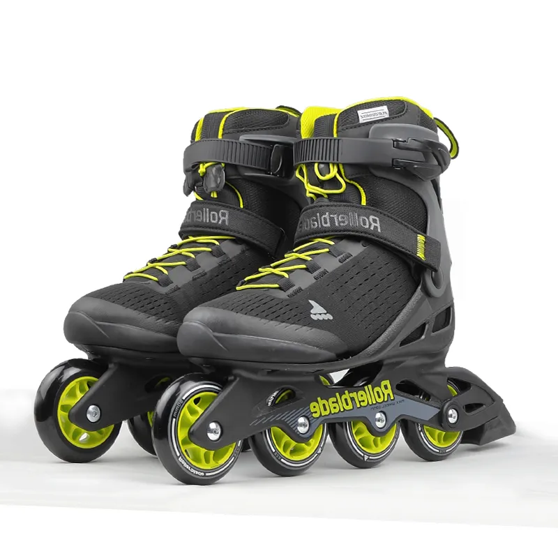 ROLLERBLADE Adults Inline Skate Men's Black Green-3