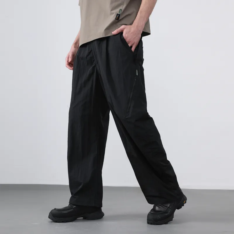 Whyworks Casual Pants Unisex Black-4