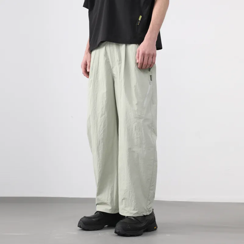 Whyworks Casual Pants Unisex Mountain Stone Gray-4
