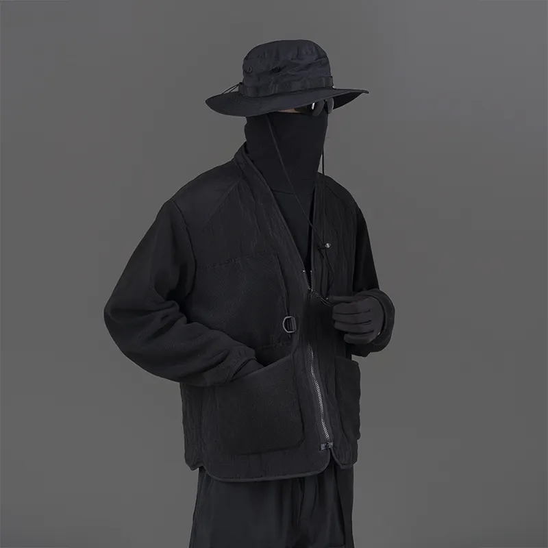 Whyworks Puffer Jacket Men's Black-6