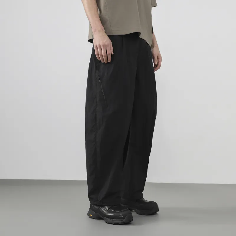 Whyworks Casual Pants Unisex Black-3