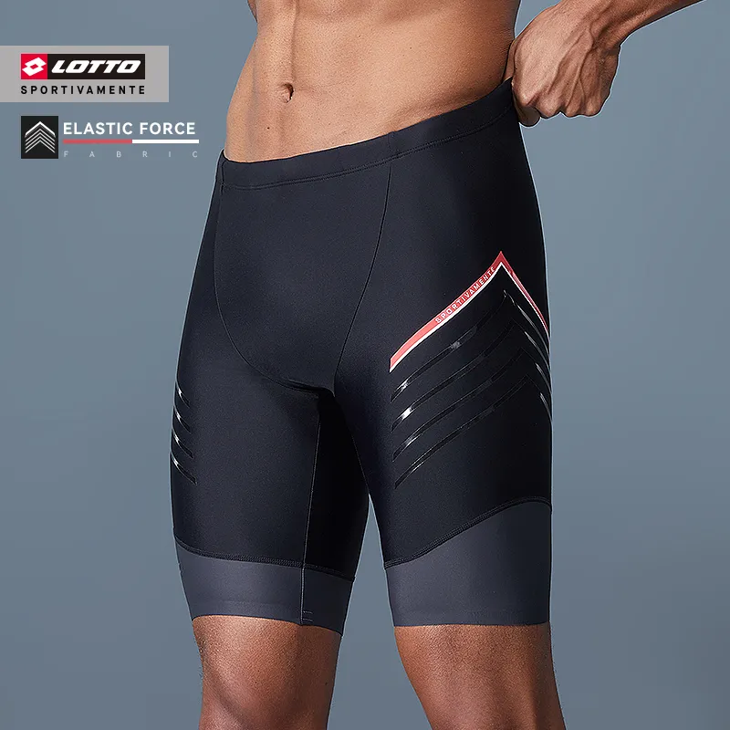 LOTTO Swimming Shorts Men's Black Gray Color-1