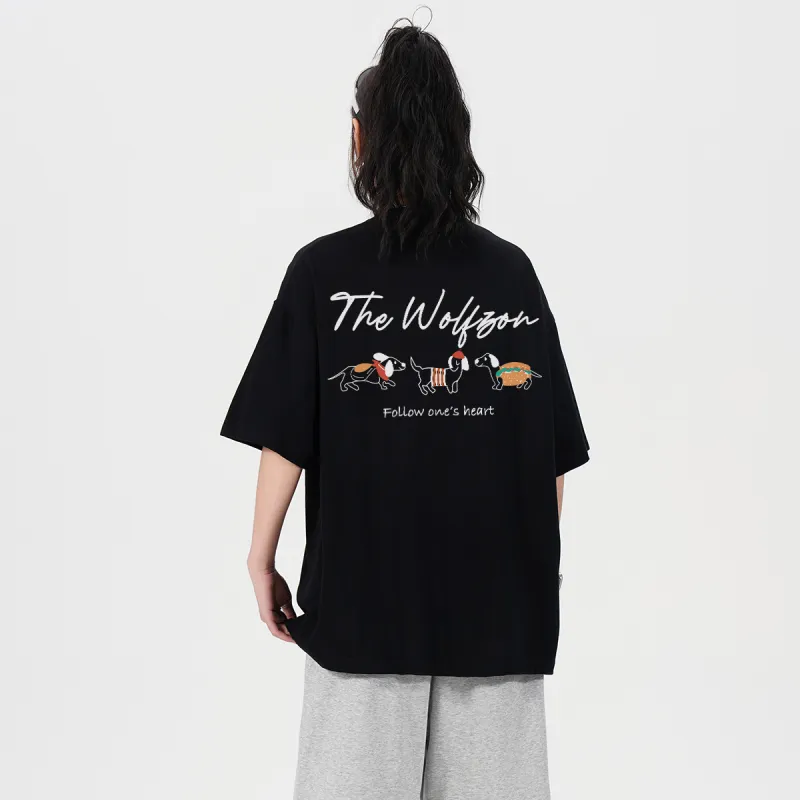 WOLF ZONE T Shirts Unisex-7