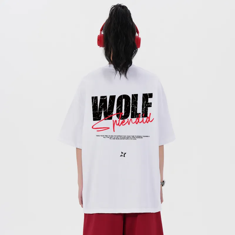 WOLF ZONE T Shirts Unisex-5