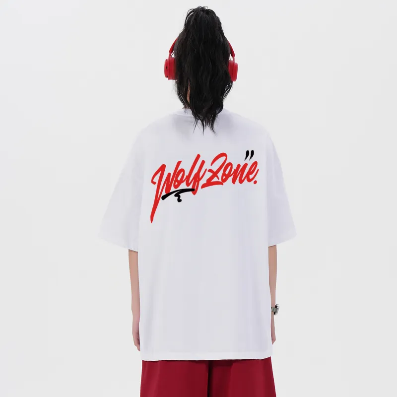 WOLF ZONE T Shirts Unisex-5