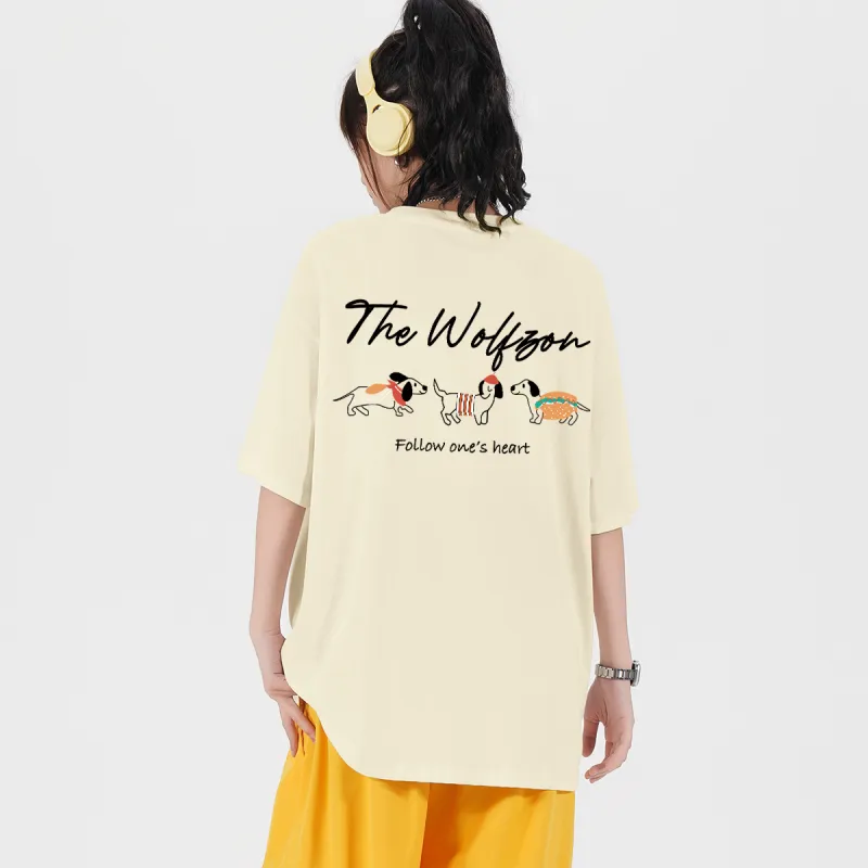 WOLF ZONE T Shirts Unisex-15
