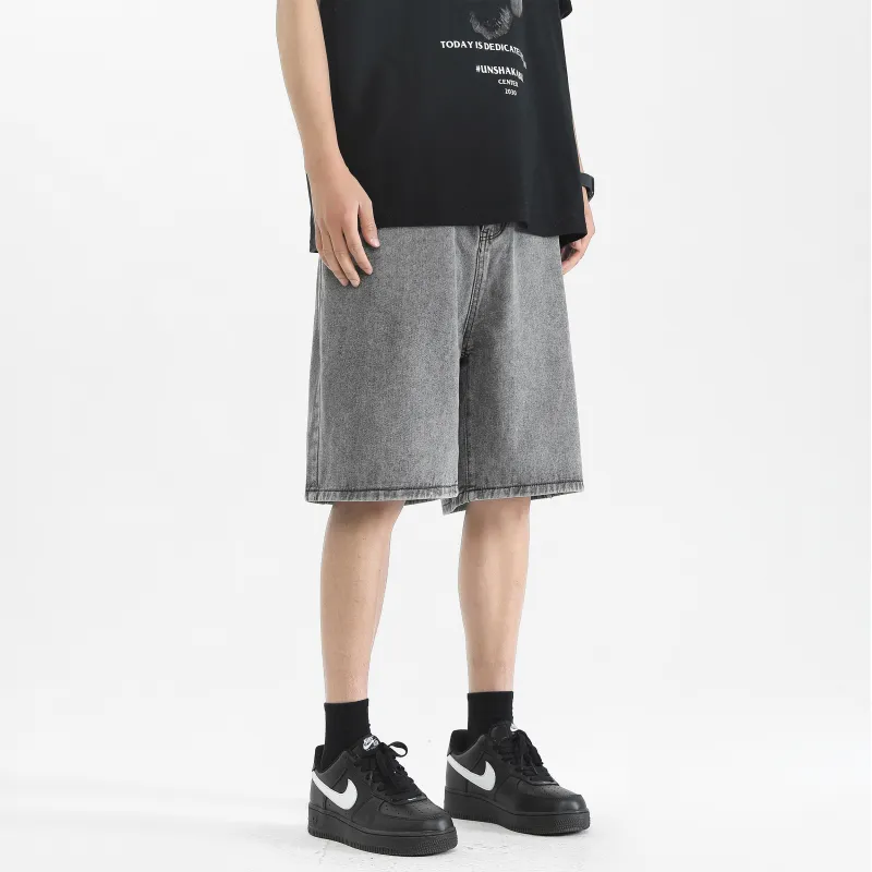 COMBO Denim Shorts Unisex-5