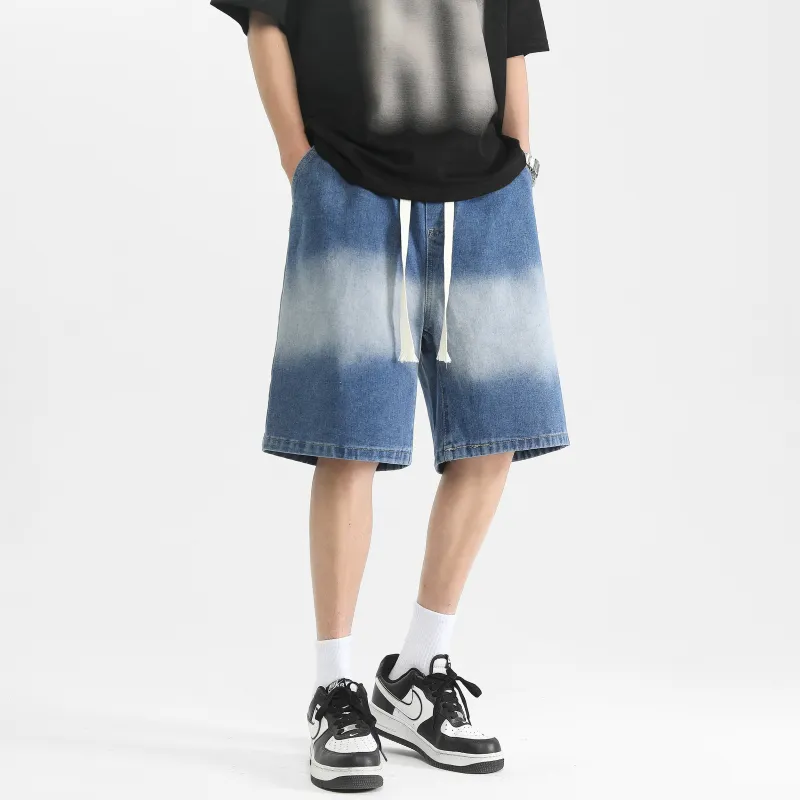 COMBO Denim Shorts Unisex-4