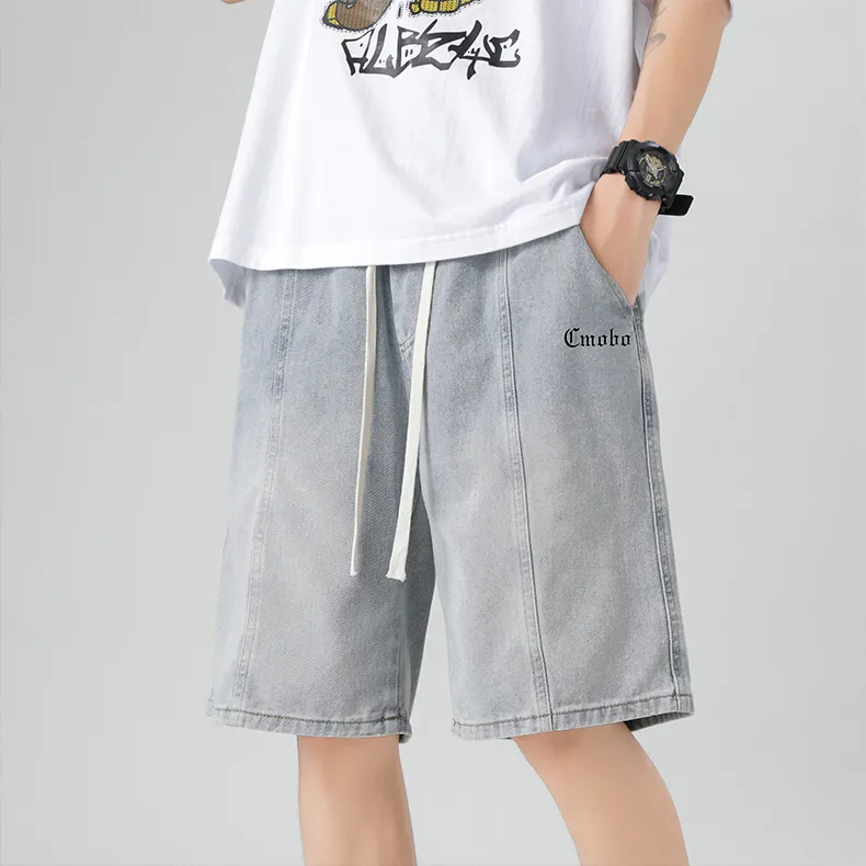 COMBO Denim Shorts Unisex-11