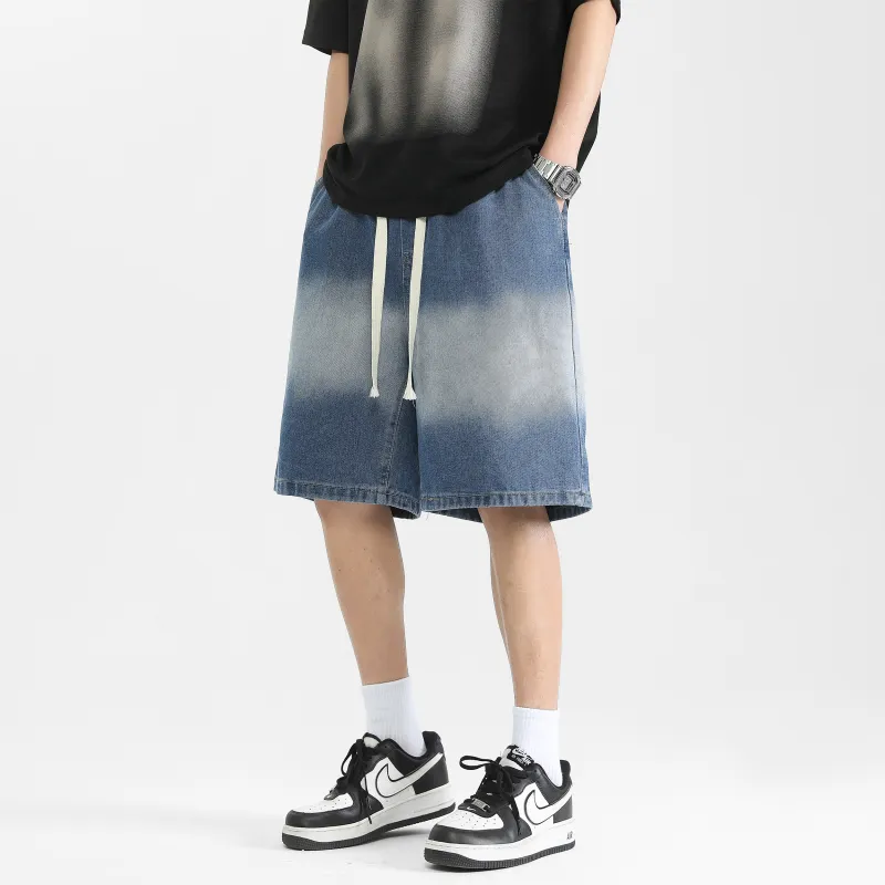 COMBO Denim Shorts Unisex-3