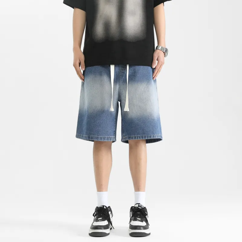 COMBO Denim Shorts Unisex-2