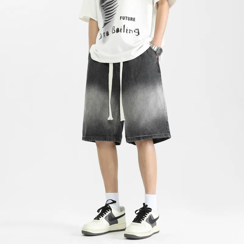 COMBO Denim Shorts Unisex-9