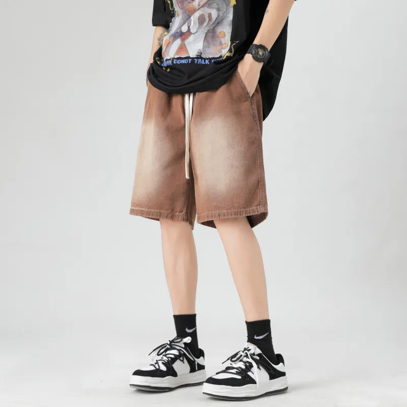 COMBO Denim Shorts Unisex-5