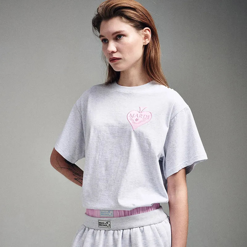 MARDI MERCREDI SS24 T-Shirt Korean Style Unisex-10